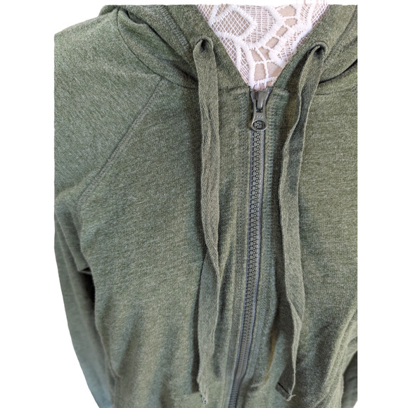 Z by Zella Zip Up Soft Hoodie, Green - Picture 4 of 6